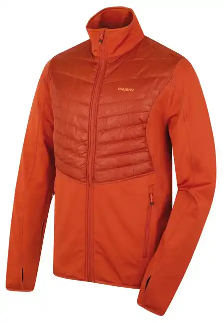 Husky Pánská mikina Airy M brick orange Výhodná Nabídka