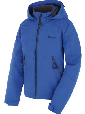 Top Prodej Husky Dětská softshellová bunda Salex K tmavě modrá