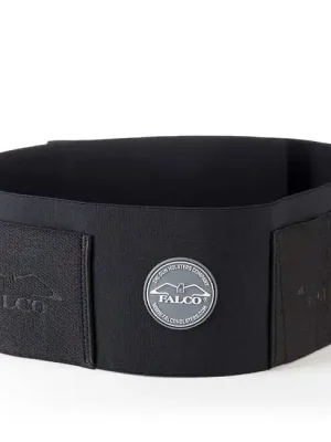 Cenová Bomba Falco B101 elastický opasek pro skryté nošení zbraně, černý, pro leváky