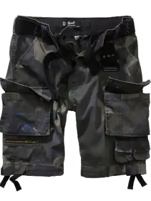Zlevněný Brandit Savage Ripstop kraťasy, M90 darkcamo