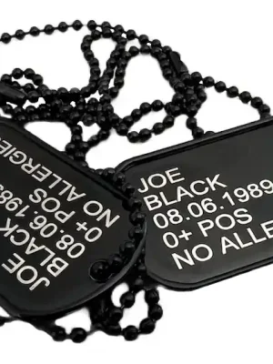 Jen Po Omezenou Doba Gravírování štítků - Dog Tags