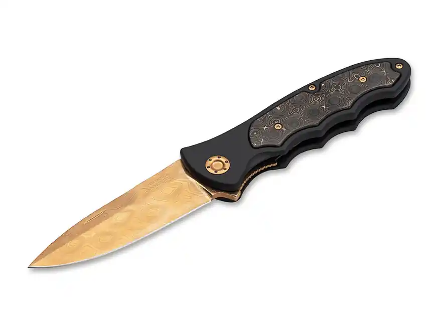 Böker LEOPARD-DAMAST III 42 GOLD Sezónní Sleva