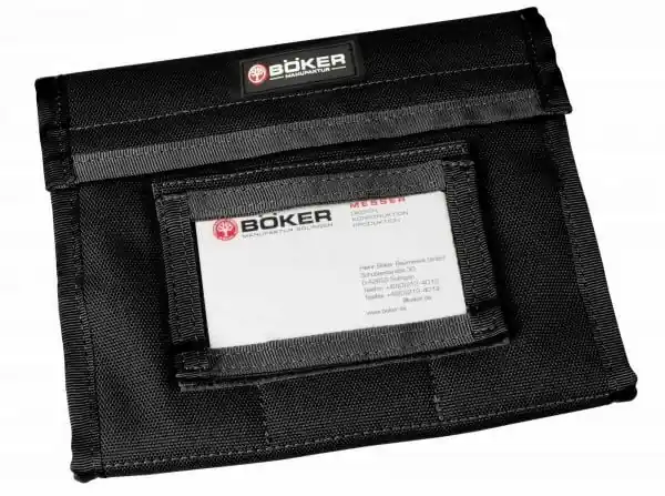 Výprodej Böker Manufaktur Vault malé černé nylonové pouzdro na 6 nožů 20 cm