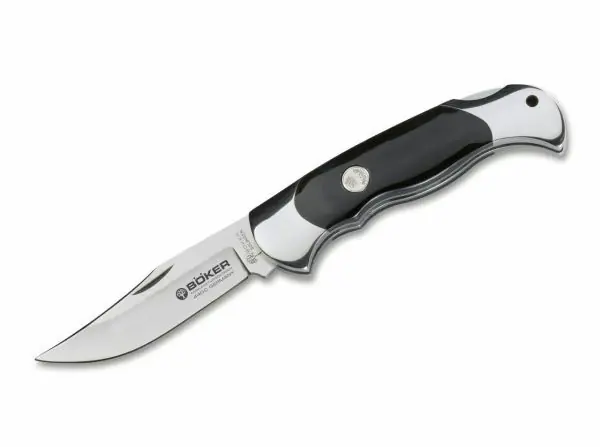 Böker Manufaktur Solingen Kapesní nůž Scout Buffalo 8 cm, buvolí roh Nejprodávanější