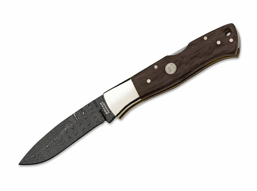 Nejlepší Cena Böker Manufaktur Solingen kapesní nůž Mamba 8,2 cm, damašek, dub Bog