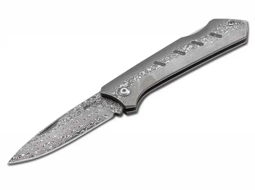 Expresní Doručení Böker Plus Damascus Dominator kapesní nůž 8,4 cm, damašek