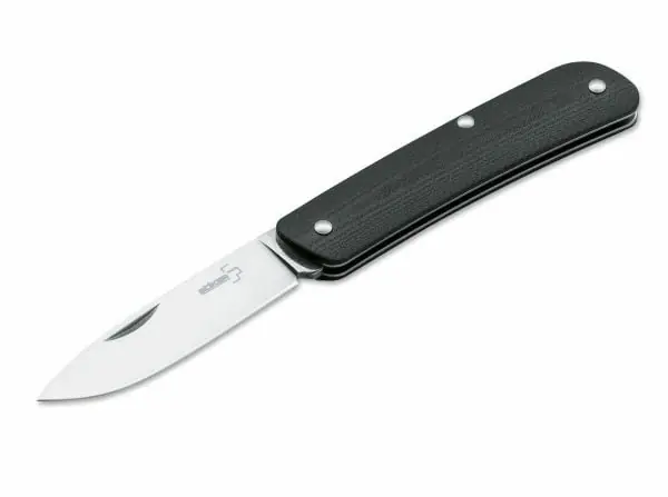 Finální Výprodej Böker Plus Tech Tool City 1 víceúčelový kapesní nůž 7,1 cm, černý, G10, rozbíječ skla
