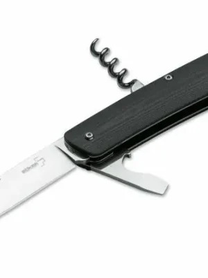 Tovární Cena Böker Plus Tech Tool City 2 kapesní multifunkční nůž 7,1 cm, černý, G10, titan.
