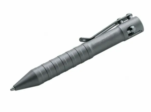Akční Cena Böker Plus K.I.D. Cal.50 Grey taktické pero 10,9 cm, hliník, šedá barva