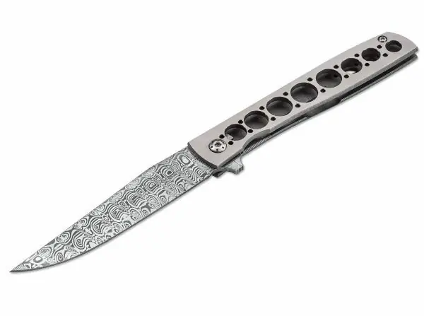 Böker Plus Urban Trapper Damasteel kapesní nůž 8,7 cm, damašek, titan Aktuální