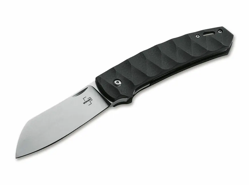 Böker Plus HADDOCK PRO kapesní nůž 8,7 cm, černý, G10, nylonové pouzdro Ihned K Objednání