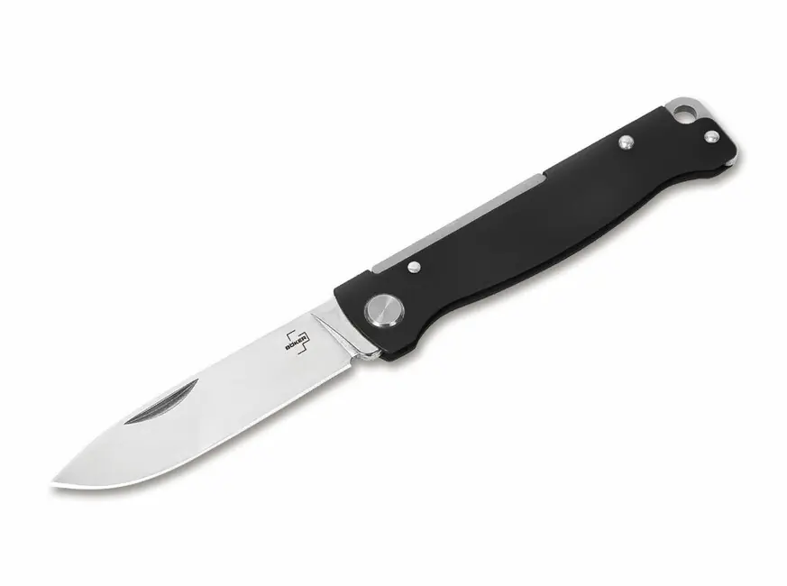 Böker Plus ATLAS BLACK kapesní nůž 6,7 cm, černý, nerezová ocel Ihned K Objednání