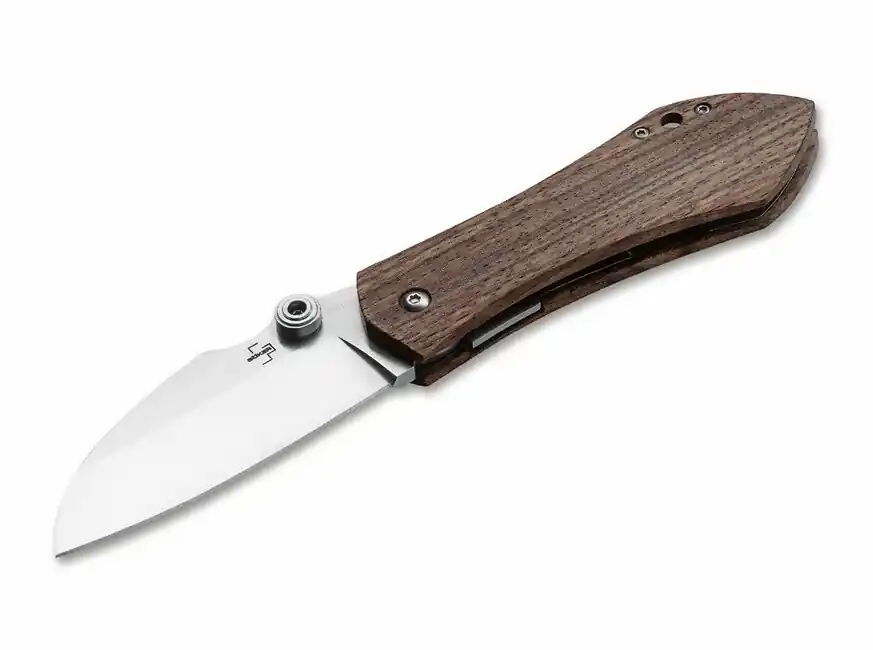 Böker Plus ANSO 67 PRO robustní kapesní nůž 8,7 cm, dřevo Zebrawood, nylonové pouzdro Akční Cena