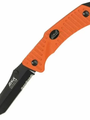 Eka Swede T9 Orange taktický nůž 9 cm, černý, oranžový, G10 Hit Sezóny
