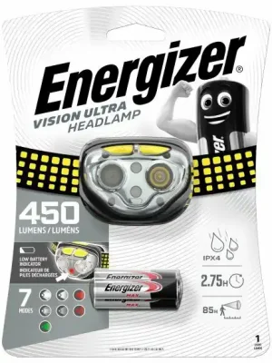 Čelovka Energizer Vision Ultra Headlight Nová Kolekce