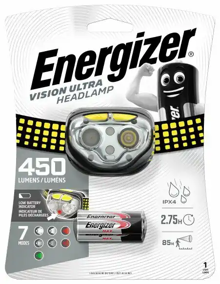 Čelovka Energizer Vision Ultra Headlight Nová Kolekce