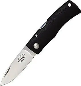 Levný Kapesní nůž Fällkniven U2 6,4 cm, černý, Grilon