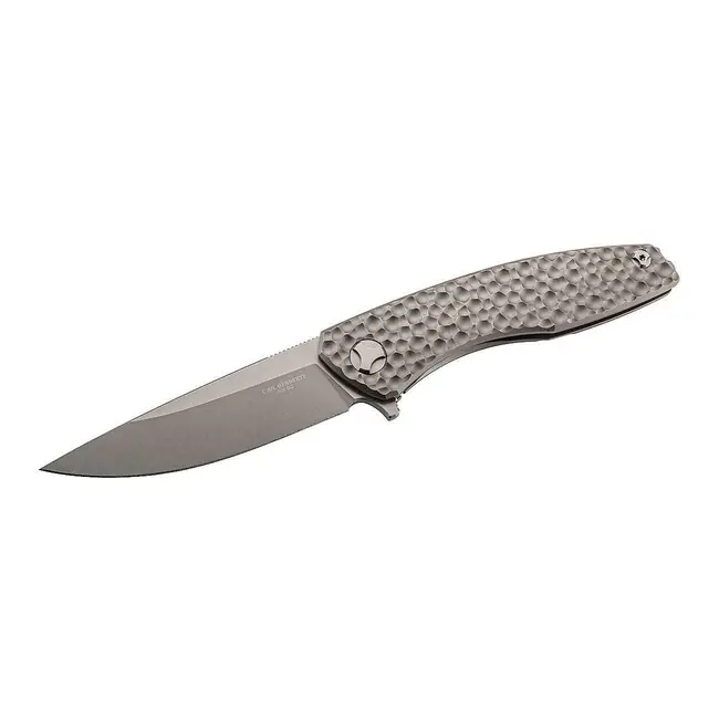 Jednoruční kapesní nůž Herbertz 10 cm, titan, CNC povrchová struktura Must-Have