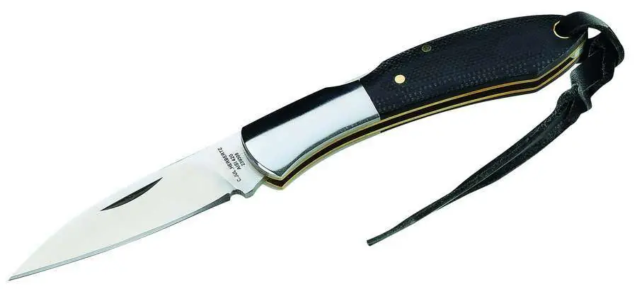 Oblíbený Kapesní nůž Herbertz 5,8 cm, černý, G10