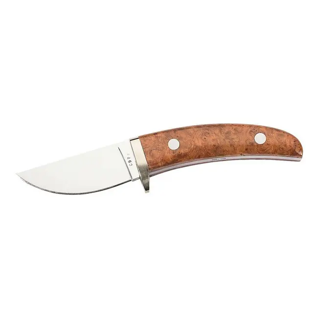 Super Cena Nůž Herbertz 150 Jahre Gürtelmesser anniversary s pevnou čepelí 7 cm, hnědý, dřevo, kožené pouzdro