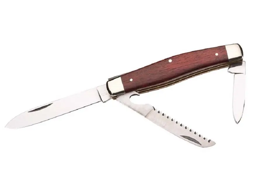 Omezená Nabídka Herbertz Jubiläums Rotholz výroční kapesní nůž 7,7 cm, hnědý, červené dřevo