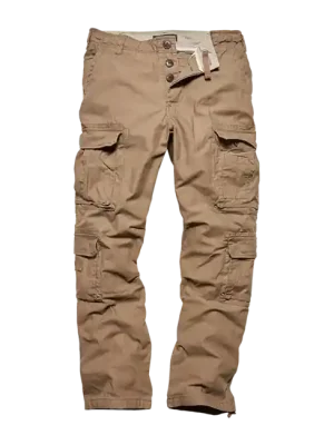 Vintage Industries Kalhoty Pack, dark khaki Nejlepší Volba