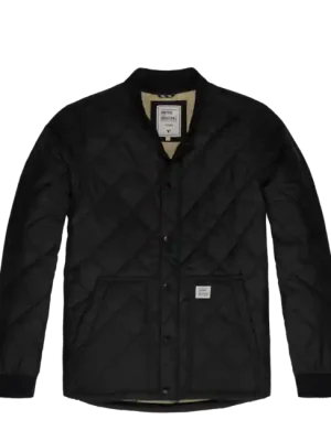 Bezpečná Platba Vintage Industries Bunda Brody, černá