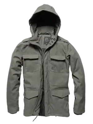 Akční Cena Vintage Industries Darren parka, šedá