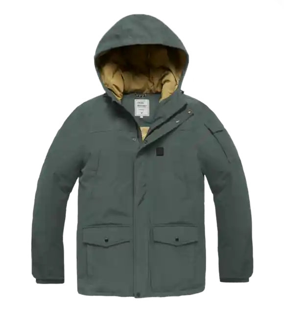 Vintage Industries Parka Gavyn, kamenně šedá Odeslání Ihned