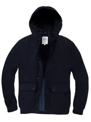 Koupit Online Vintage Industries Pánská bunda parka Ledger, tmavě modrá