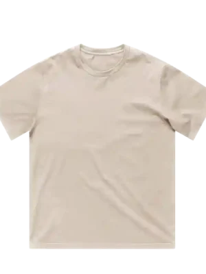 Vintage Industries Tričko Devin, kamenná Originální