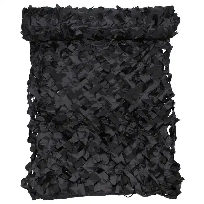 Časově Omezené MFH Kamuflážní síť, 2 x 3 m, "Basic", černá