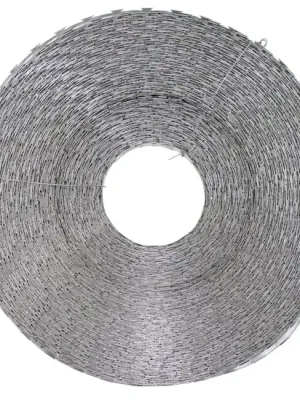 Zlevněný MFH Ostnatý drát, kovový, 120 m, průměr cívky 30 cm