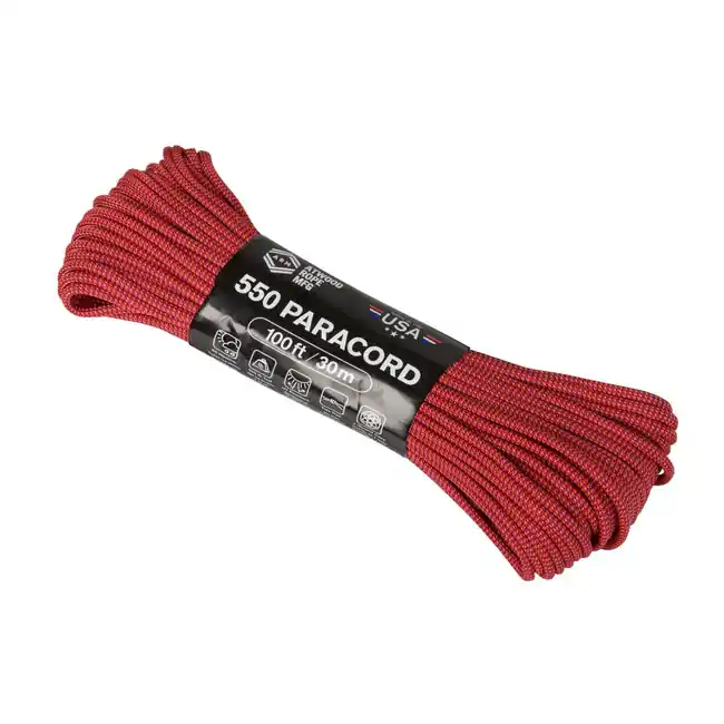 Helikon-Tex 550 Paracord měnící se barvy (100 stop) - Blood Moon Cenový Hit