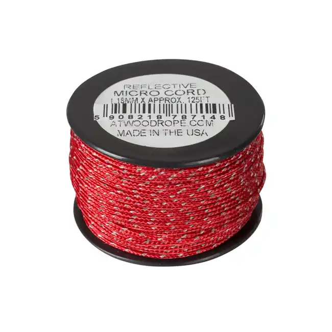 Helikon-Tex Mikroreflexní šňůra 1,18 mm (125 stop) - červená Bezpečná Platba