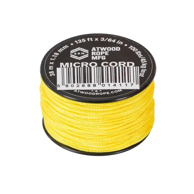 Víkendová Akce Helikon-Tex Mikro kabel (125 stop) - žlutý