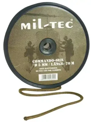 Akční Nabídka Mil-Tec COYOTE 7MM (50M) LANO COMMANDO