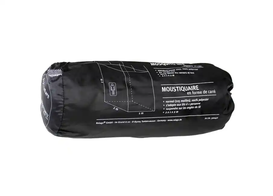 Autentický Moskytiéra BasicNature Classic Solo, Mesh 850