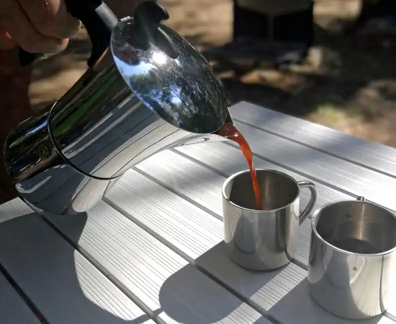 Cenová Bomba BasicNature Luxusní termohrnek z nerezové oceli 0,1 l Espresso