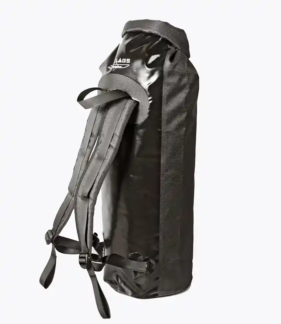 Vrácení Zdarma BasicNature Duffelbag Voděodolný batoh Duffel Bag s rolovacím uzávěrem 40 l černý