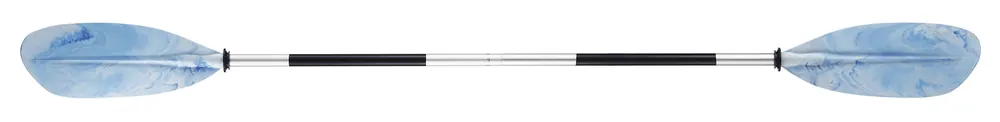 Horká Nabídka BasicNature Dvojité veslo bílo-modré 220 cm