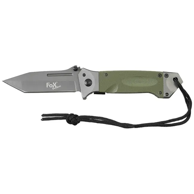Fox Outdoor Nůž Jack jednoruční, OD green, rukojeť G10 Akční Nabídka