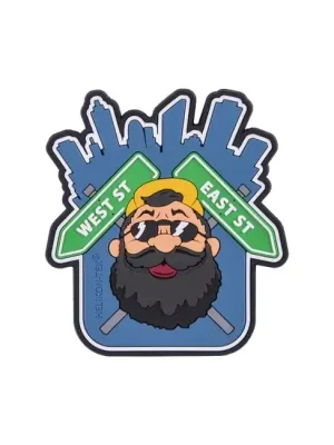 Helikon-Tex "Beardman URBAN" nášivka - PVC - Blue Objednat Nyní