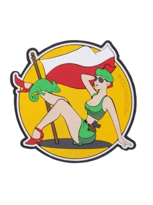 Helikon-Tex "Polish Girl" nášivka - Yellow Speciální Cena