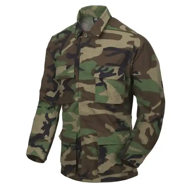 Helikon-Tex BDU Blůza - PolyCotton Ripstop - US Woodland Rychlé Dodání