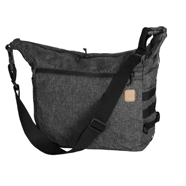 Finální Výprodej Helikon-Tex Taška BUSHCRAFT SATCHEL - zmes nylonu a polyesteru - melanžová čierno-šedá