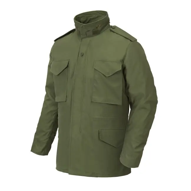 Rychlé Dodání Helikon-Tex Bunda M65 - NyCo Sateen - Olivově zelená