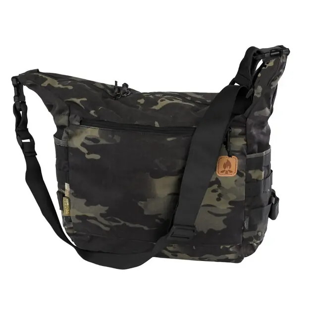 Víkendová Akce Helikon-Tex BUSHCRAFT SATCHEL brašna - Cordura - MultiCam Black / Black