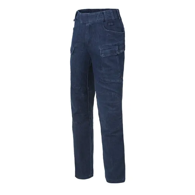 Helikon-Tex dámske UTP Resized Mestské taktické nohavice - Denim Stretch - Marine Blue Finální Výprodej