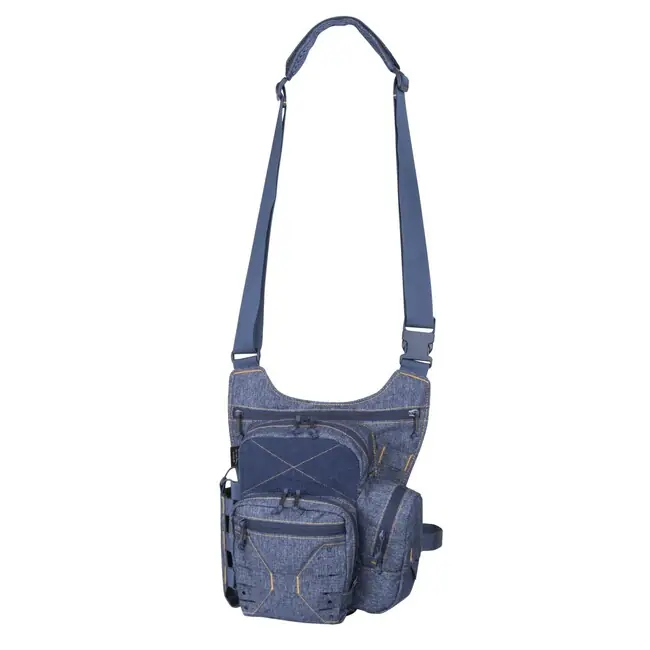 Finální Výprodej Helikon-Tex EDC Taška přes rameno - Nylon Polyester Blend - Melange Blue